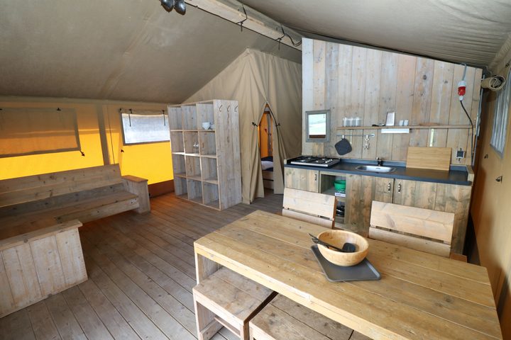 Luxe glamping tent | 5 pers Sunshine