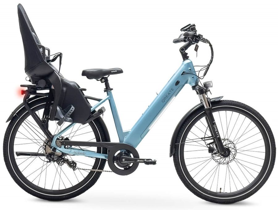 Bicycle with child seat